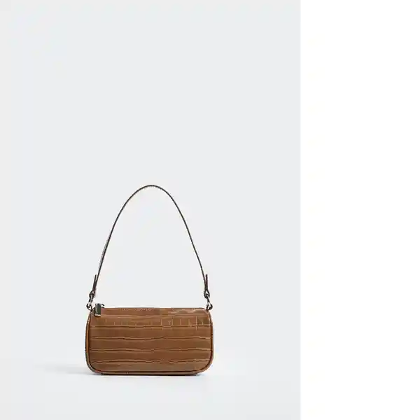 Bolso P Brick Marron Talla 99 Mujer Mango