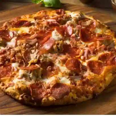 Pizza especial de carnes grande