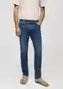 Jean Jan Tejano Oscuro Talla 46 Hombre Mango