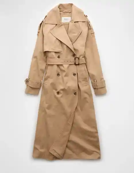 Chaqueta Mujer Café Talla: LARGE 3539200 American Eagle