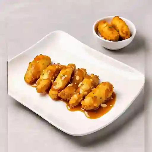 Chicken Tenders Ajo y Soya