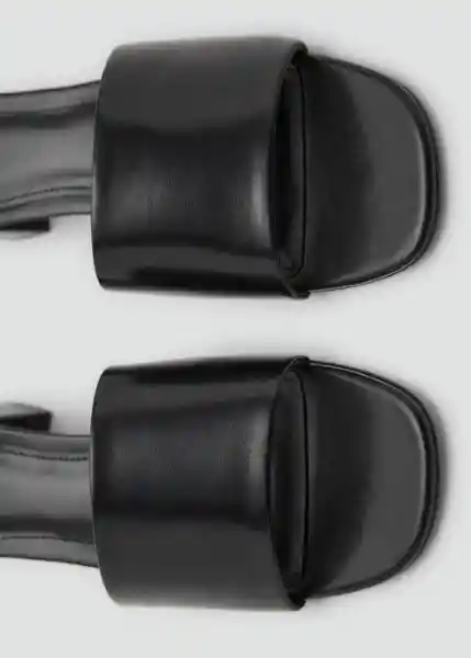 Sandalias Maria Negro Talla 37 Mujer Mango