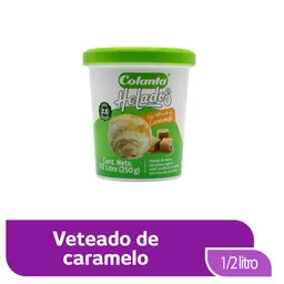 Colanta Helado Veteado De Caramelox 0.5 Lt