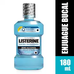 Enjuague Bucal LISTERINE Control Calculo Zero 180 ML