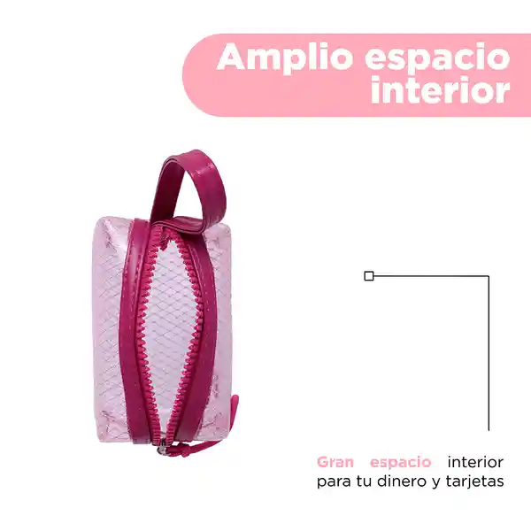 Monedero Color Púrpura Miniso