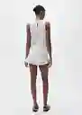 Short Goose Off White Talla S Mujer Mango