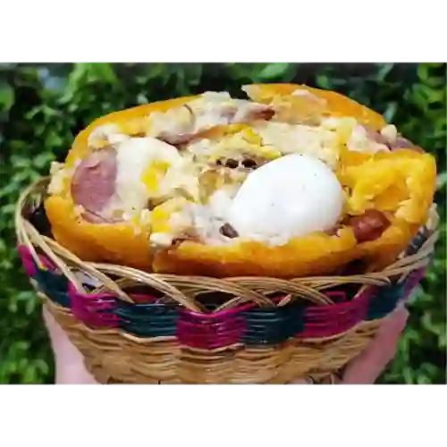 Arepa de Choripollo