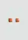 Pendientes Adriana Naranja Talla 99 Mujer Mango