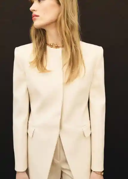 Collar Saya Oro Talla 99 Mujer Mango