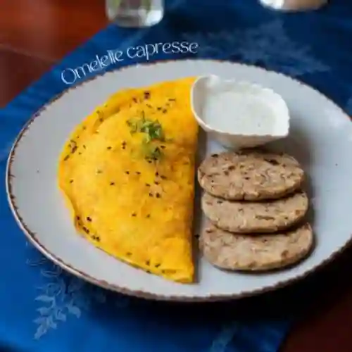 Omelete Caprese