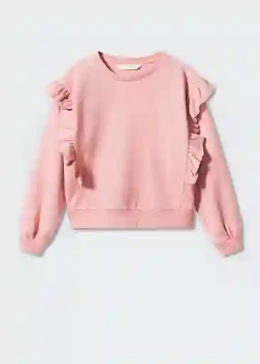 Buzo Sudadera Rose Rosa Talla 12 Niñas Mango