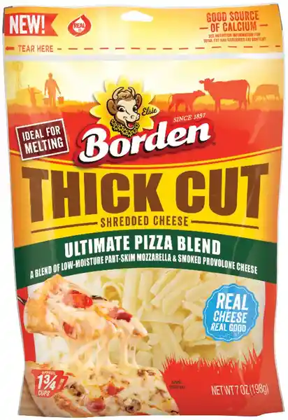 Borden Queso Rallado Para Pizza