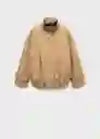 Chamarra Parka Way Camel Talla XL Mujer Mango