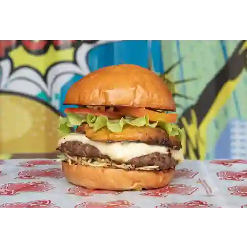 Hamburguesa con Platano