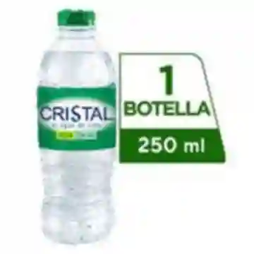 Agua Cristal con Gas 250 ml