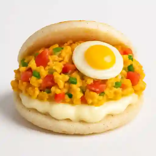 Arepa huevo perico