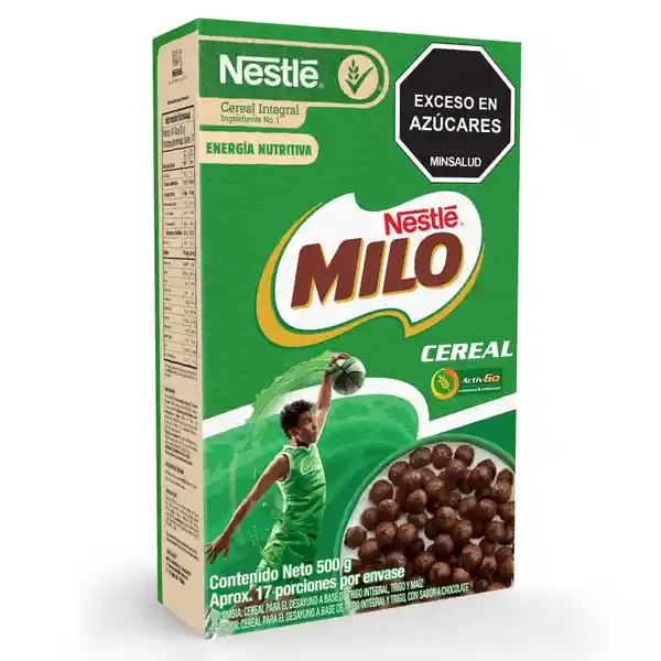 Cereal MILO para el desayuno x 500g