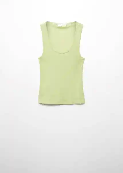 Top Pinot Verde Talla XL Mujer Mango