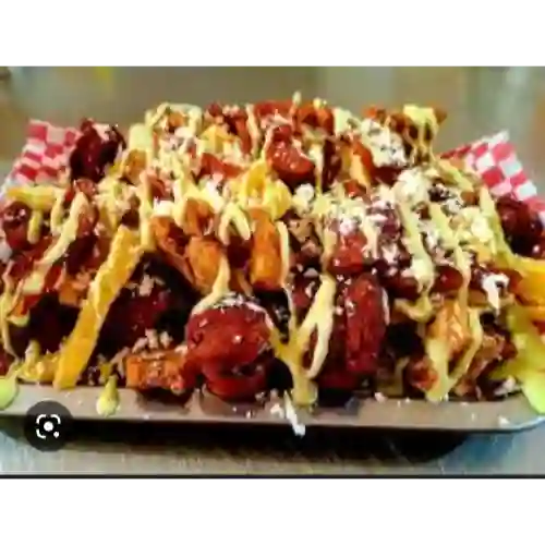 Salchipapa Super Especial