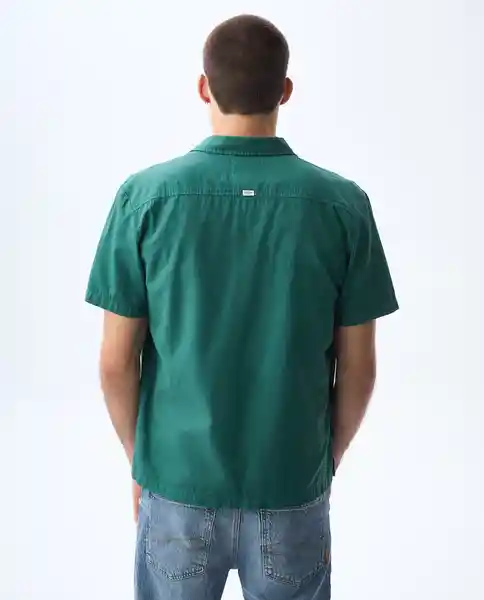 Camisa Hombre Verde Talla L 811G001_VER195420 Americanino