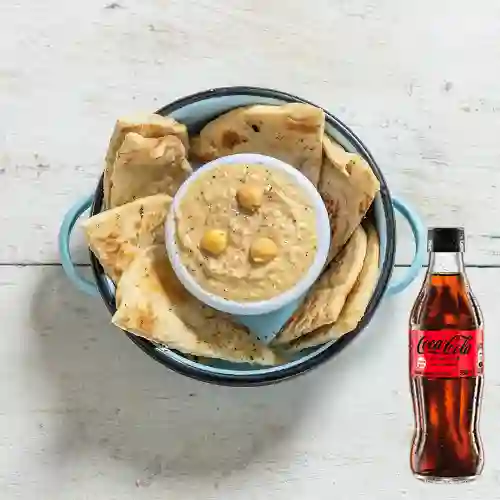 Combo Hummus + Coca-Cola Sin Azúcar 300 ml