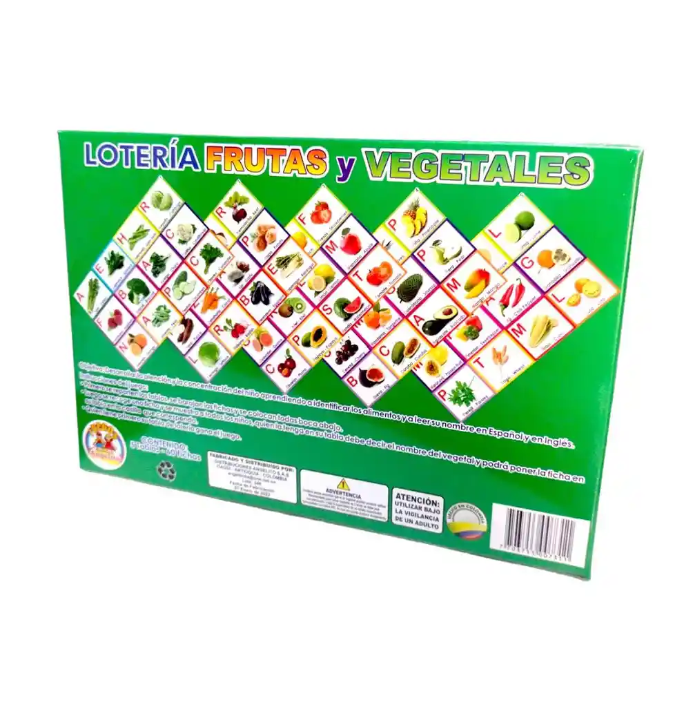 Loteria Angelito Frutasvegetal Angelito 1 U