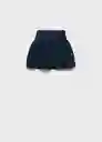 Falda Globo Navy Talla 10 Niñas Mango