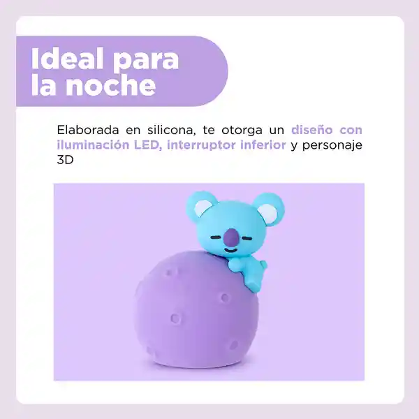 Lámpara de Noche Led Moon Rj Koya Miniso