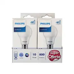 Philips Bombillo Led 10W Luz Fría Ecohome