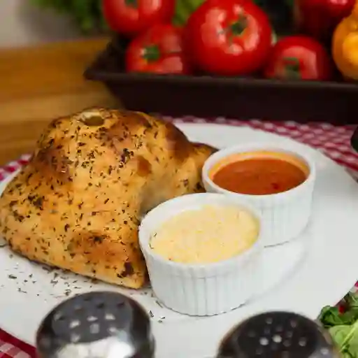 Calzone Pollo y Champiñones