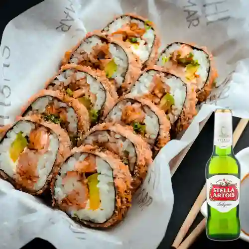 Combo Tiger Roll + Stella Artois 350 ml