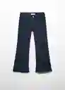 Jean Flarel6 Niñas Navy Talla 12 Mango