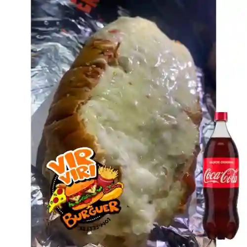 Combo Perro Suizo + Cocacola