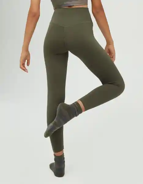 Leggings Verde Talla: LG REG American Eagle