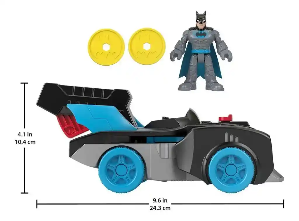 Imaginext F-p Imx Batimóvil Bat-tech Gwt24