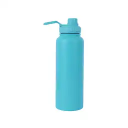 Botella de Acero Inoxidable de Mano Verde Miniso