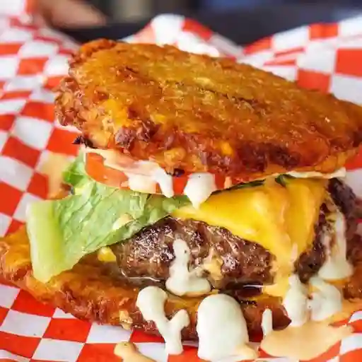 Hamburguesa de patacon