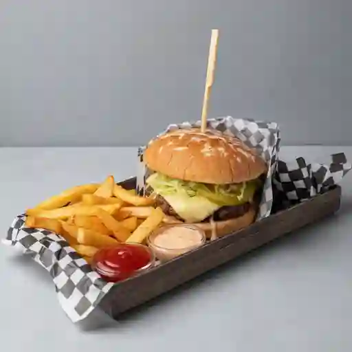 Hamburguesa clásica