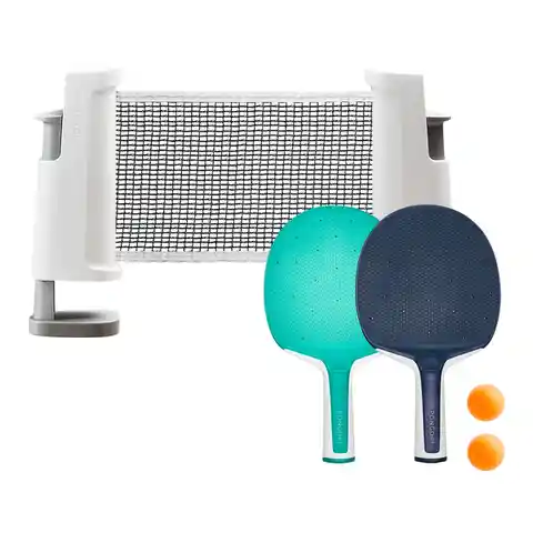 Pongori Kit de Ping Pong Malla Gris