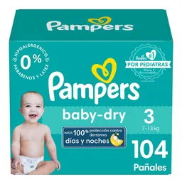 Pampers Pañal Baby-Dry Etapa 3