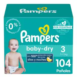 Pampers Pañal Baby-Dry Etapa 3