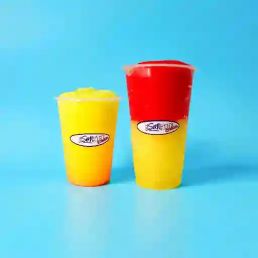 Promo 1 granizado super y gratis 1 mini