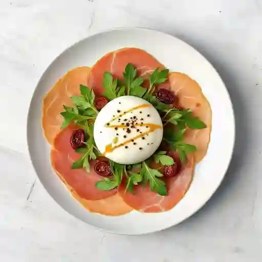 Di Burrata Y Proscciutto