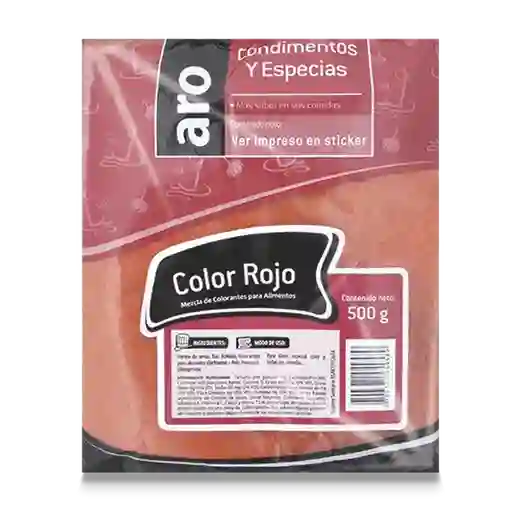 Aro Color Rojo