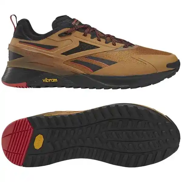 Reebok Zapatos Nano X3 Adventure Hombre Cafe Talla 7.5 100033321