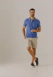 Custer Bermuda Básica Para Hombre Arena Talla 36