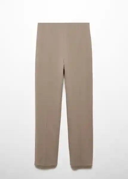 Pantalón Fus Topo Talla XS Mujer Mango