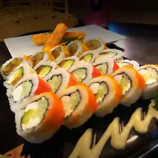 Sushi X 20 Bocados y 2 Deditos de Queso
