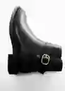 Botines Sindi Negro Talla 40 Mujer Mango
