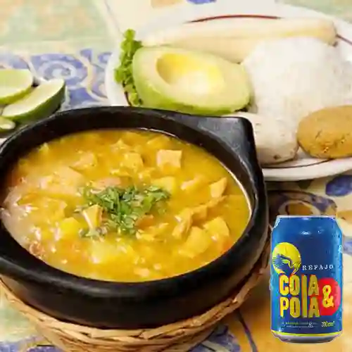 Combo Mondongo + Refajo Cola & Pola Lta 330ml